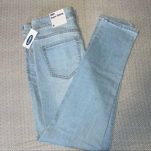 Old Navy Super Skinny lightwash jeans
